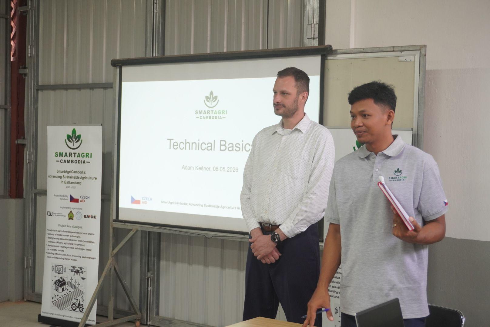 Technical Training on Agricultural Machinery Conducted at Battambang Institute of Technology (BIT)’s Center for Smart Agriculture
