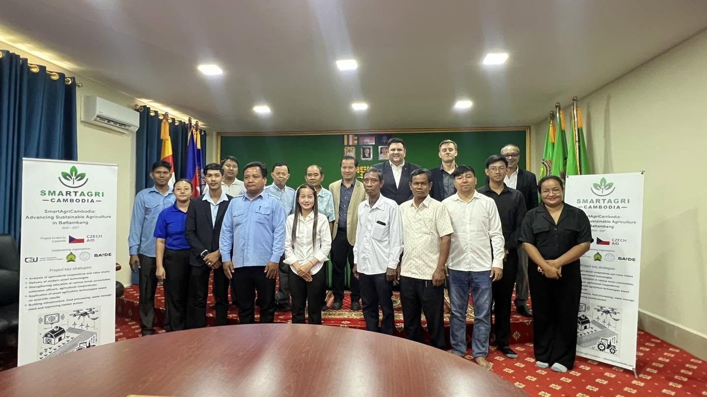 Working Group Meeting Advances Delivery of Czech Agricultural Technologies to Cambodia