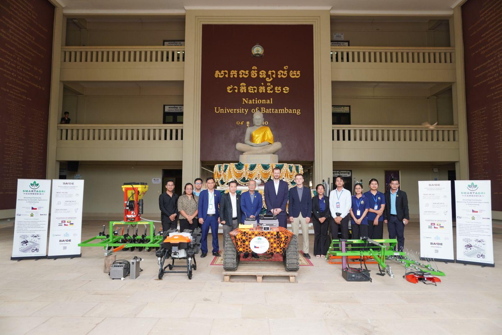 Smart Agricultural Machinery from the Czech Republic Delivered and Assembled in Battambang
