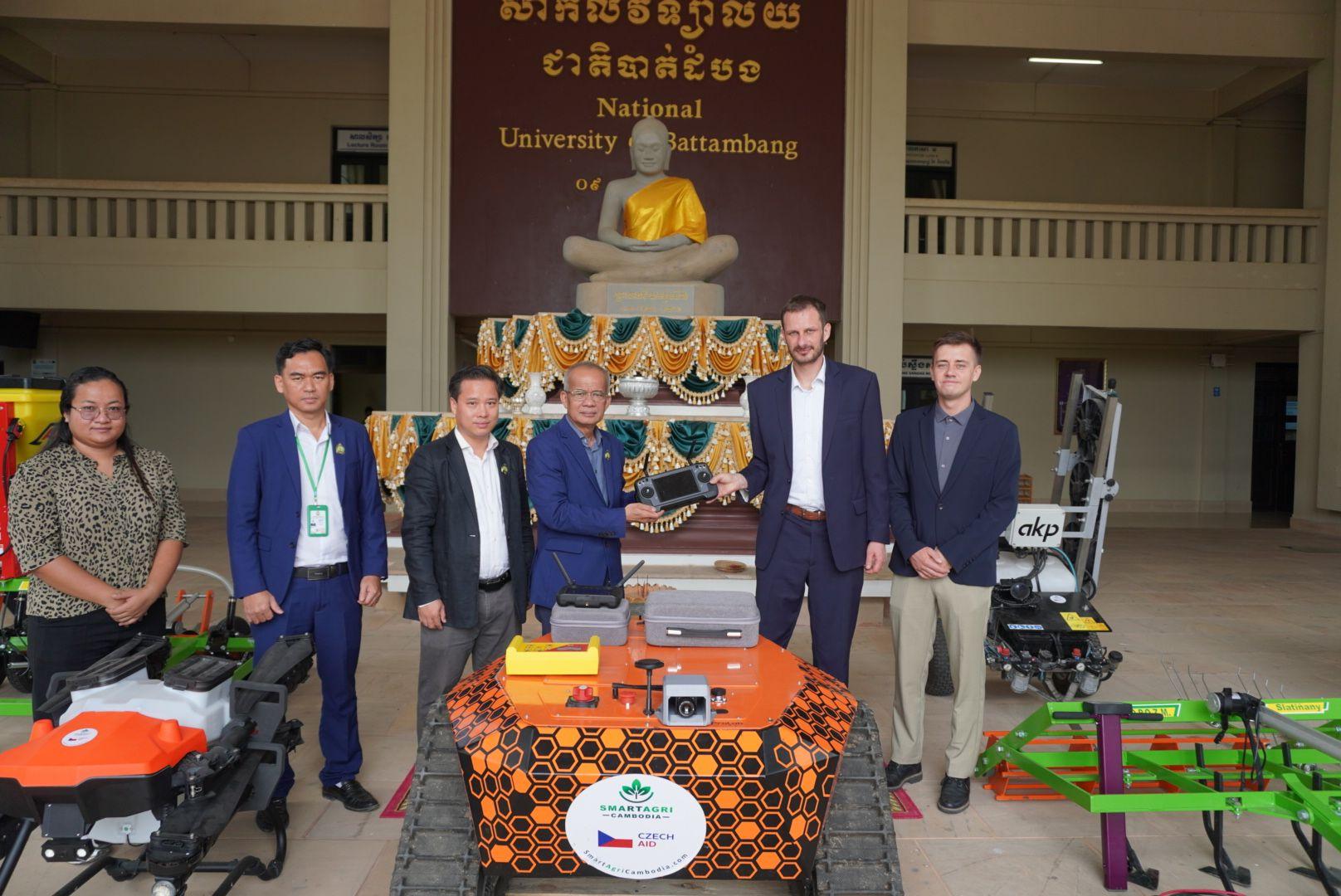 Smart Agricultural Machinery from the Czech Republic Delivered and Assembled in Battambang