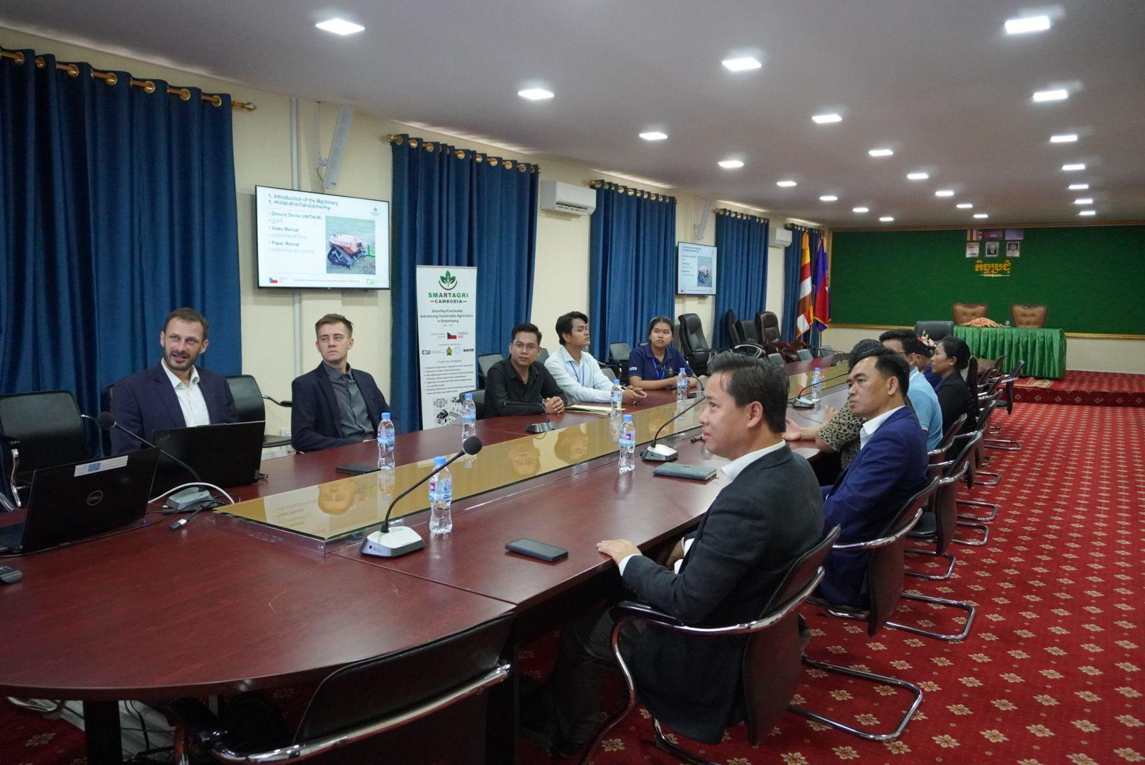 Smart Agricultural Machinery from the Czech Republic Delivered and Assembled in Battambang