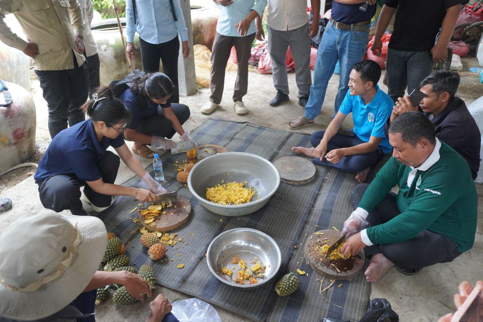 Food Waste Management Training Strengthens Sustainable Agriculture Practices in Battambang