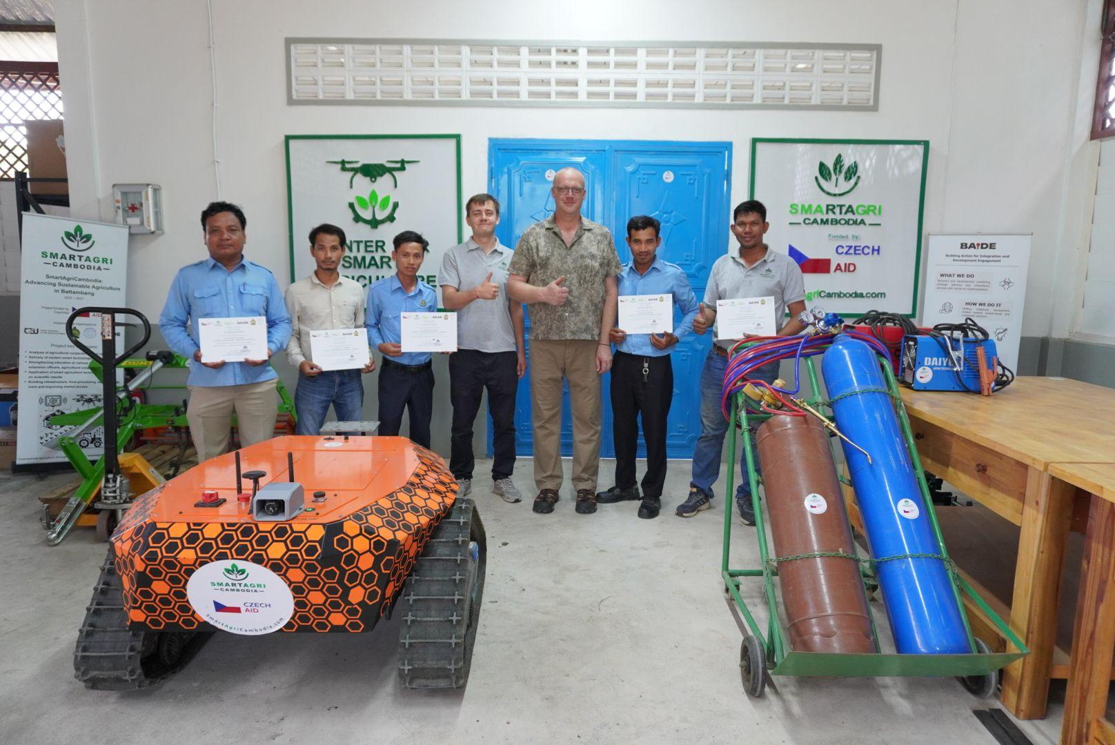 Technical Training on Electric and Gas Welding Supports Modern Agricultural Mechanisation