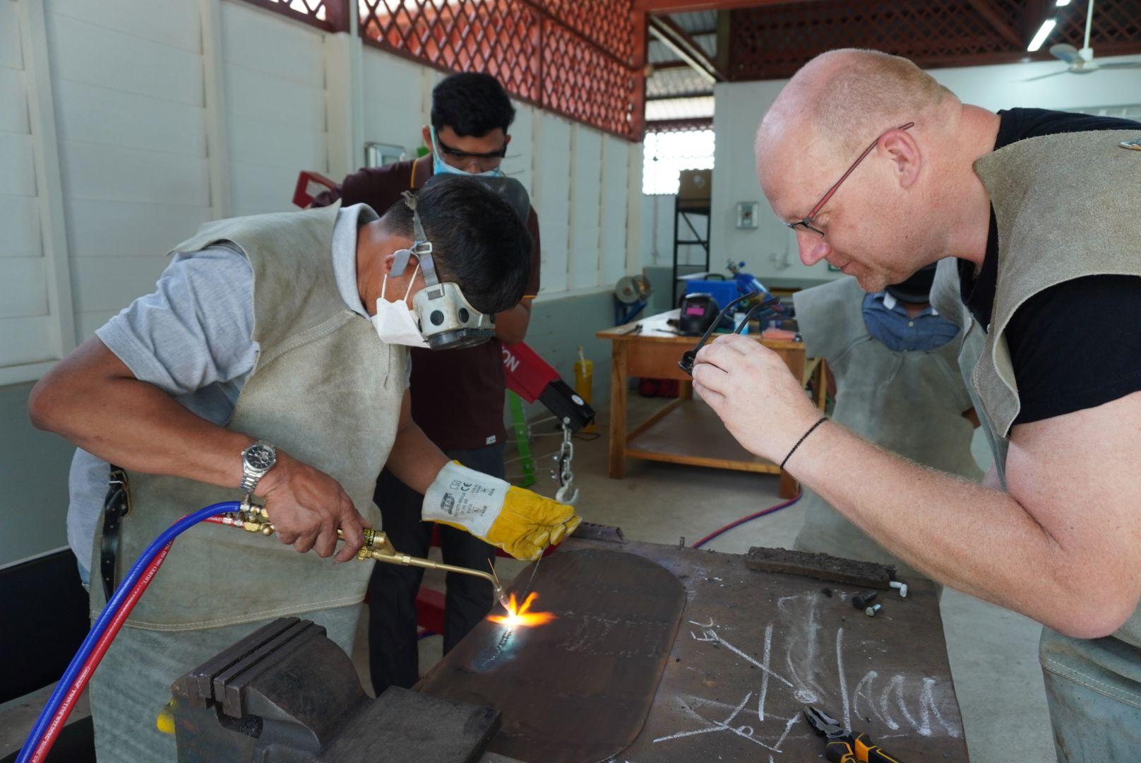 Technical Training on Electric and Gas Welding Supports Modern Agricultural Mechanisation