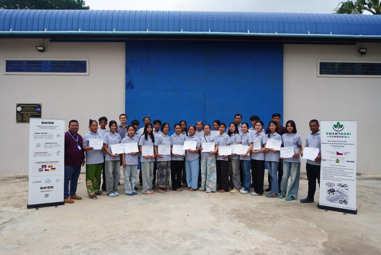 Building Digital Skills for Agricultural Cooperatives in Battambang