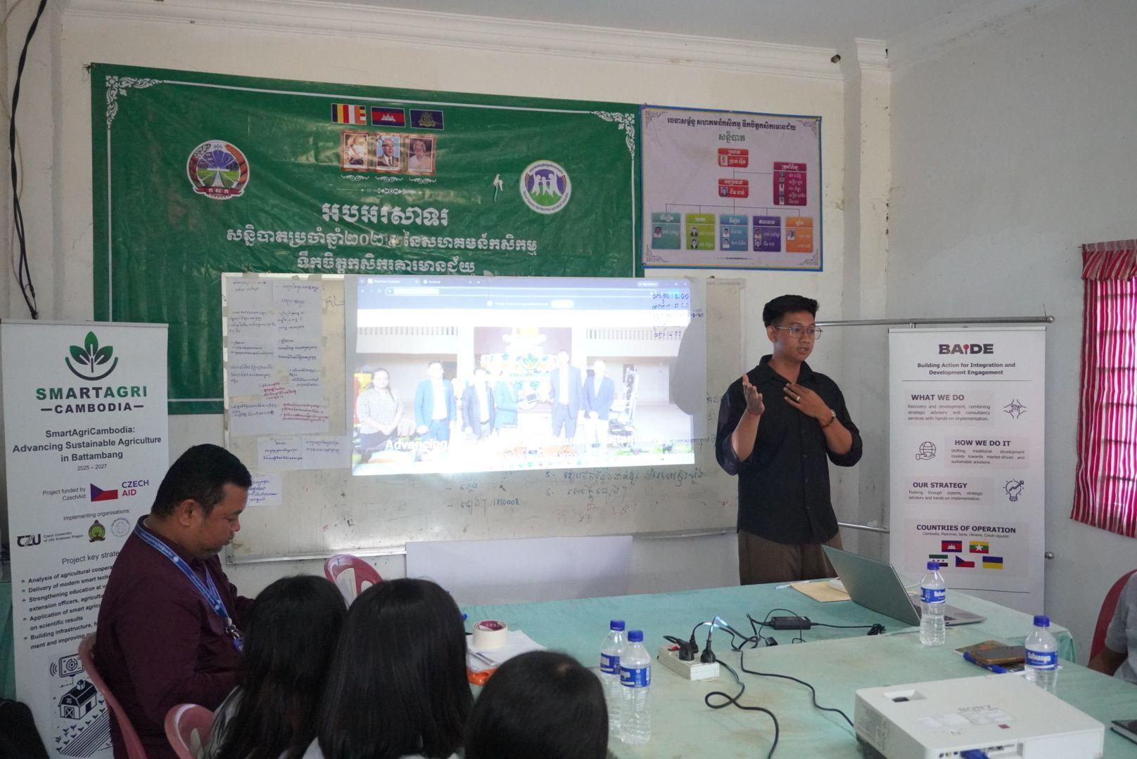 Building Digital Skills for Agricultural Cooperatives in Battambang