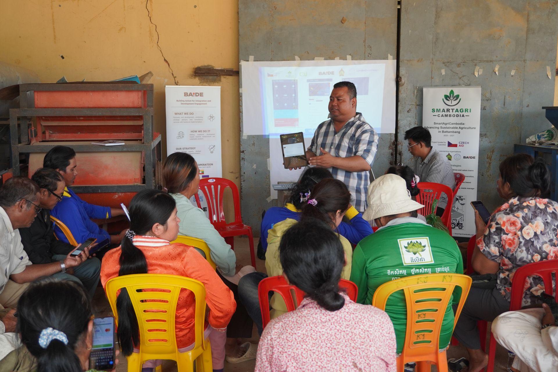 Building Digital Skills for Agricultural Cooperatives in Battambang