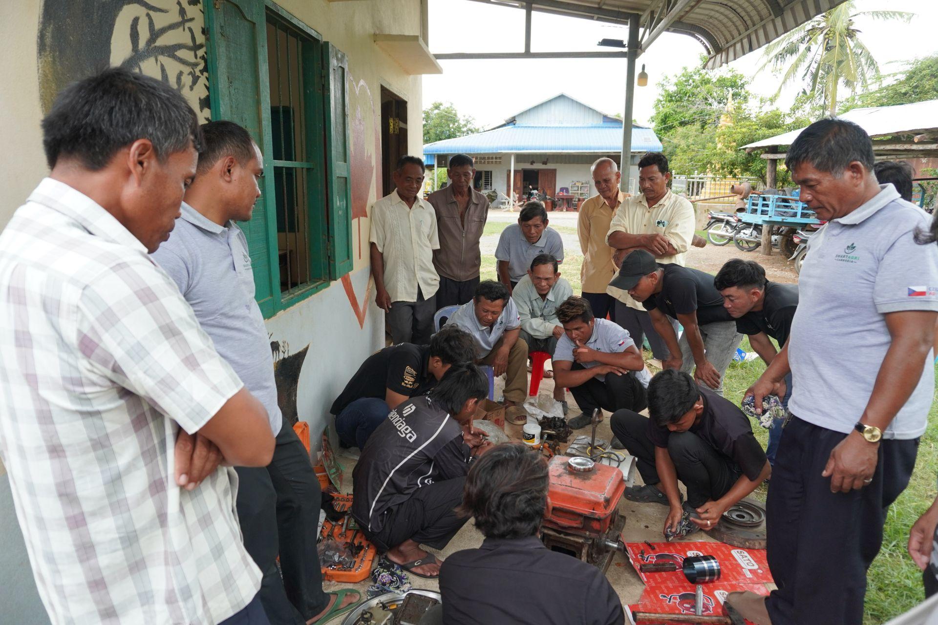 Power Tiller Repair and Maintenance Training Supports Farmers in Reducing Harvest Losses